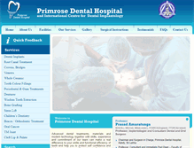 Tablet Screenshot of dentalsrilanka.com